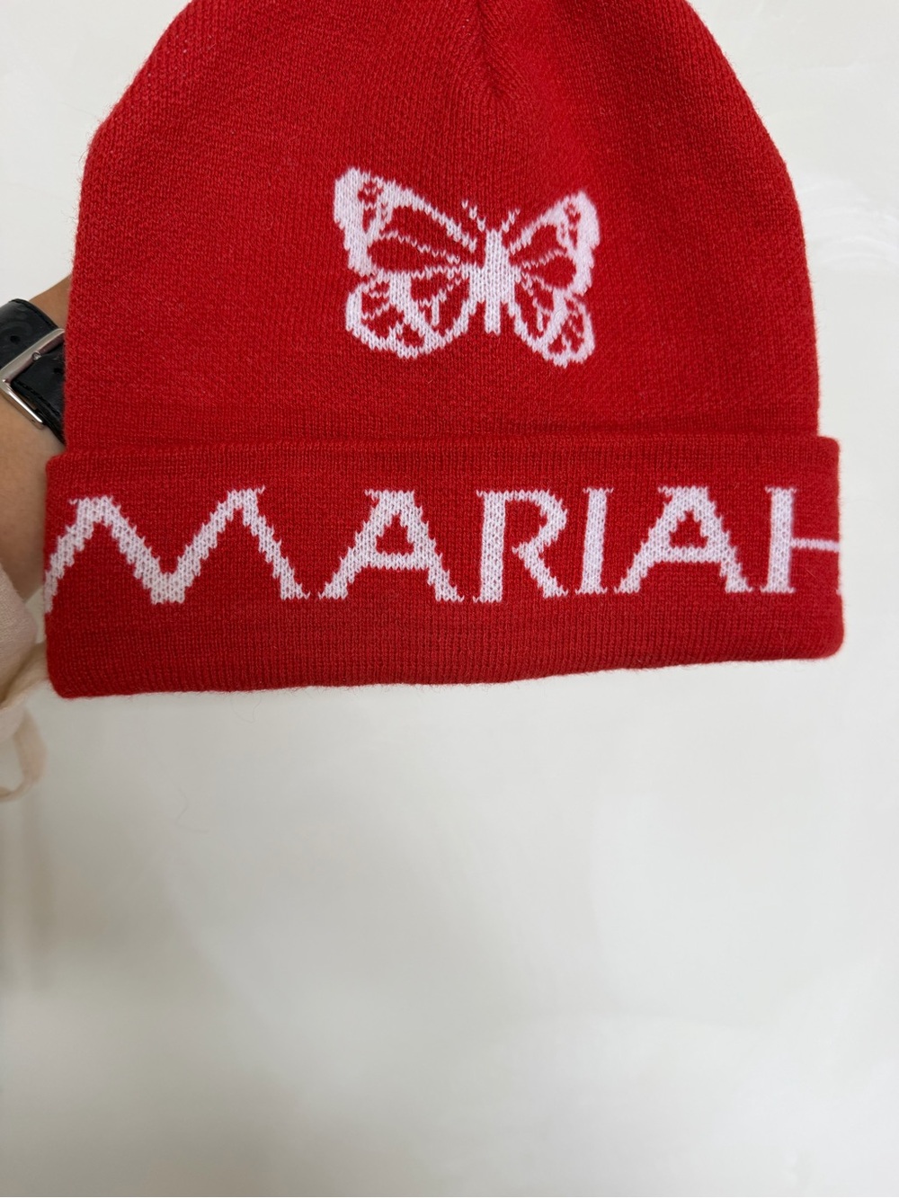 MARIAH CAREY 2015 CONCERT MERCH BEANIE - Picture 4 of 5